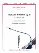Feuillet D'Album Opus 81