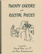 20 Encore and Recital Pieces for French Horn