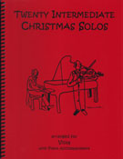 20 Intermediate Christmas Solos for Viola and Piano