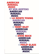 American Minimal Music