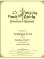 25 Serious & Religious Chorales for Trombone Quartet
