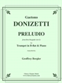 Preludio from Act II of Don Pasquale