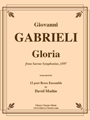 Gloria from Sacrae Symphoniae, 1597