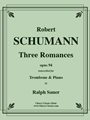 Three Romances for Trombone and Piano op. 94