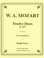 Twelve Duos for Two Trombones