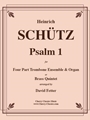 Psalm 1 for Trombone Quartet or Organ and Brass