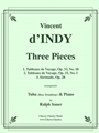Three Pieces for Tuba or Bass Trombone & Piano