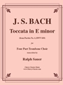 Toccata in E minor from Partita No. 6, BWV 830