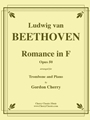Romance No. 2 in F Opus 50 for Trombone & Piano