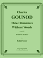 Three Romances Without Words for Trombone & Piano