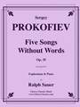 Five Songs Without Words for Euphonium & Piano