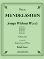 Six Songs Without Words for Euphonium & Piano