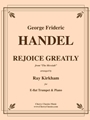 Rejoice Greatly from the Messiah for Trumpet & Piano