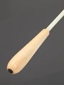 Baton--TAKT 13" Small Tear Drop Baton - Whitewood Handle