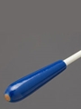 Baton--TAKT 13" Small Tear Drop Handle - Blue Plastic
