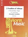 2 Feuillets d'Album