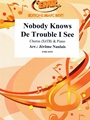 Nobody Knows De Trouble I See