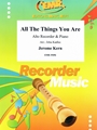 All The Things You Are