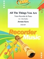 All The Things You Are