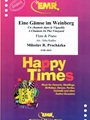 Eine Gamse im Weinberg