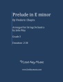 Prelude in E minor