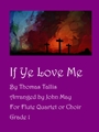 If Ye Love Me