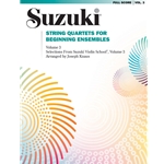 String Quartets For Beginning Ens  Volume 3