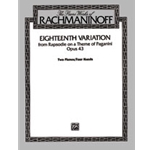 Eighteenth Variation On A Theme Of Paganini