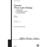 Cantate  3 Latin Settings