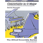 Concertante in G Major: In Three Movements for Solo Piano with Piano Accompaniment - Piano Duo (2 Pianos, 4 Hands)