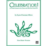 Celebration!: A Youth Concerto for Piano and Rhythm Ensemble - Piano Duo (2 Pianos, 4 Hands)
