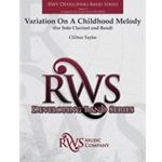Variation On A Childhood Melody (for Solo Clarinet and Band)
