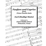Fanfare and Caprice (from Prince Dowlin Suite)