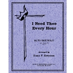 I Need Thee Every Hour
