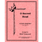 O Sacred Head flute quartet (unaccompanied)