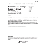 Serenade For Strings  Mvt 1  Pezzo
