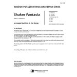 Shaker Fantasia (Full Score)