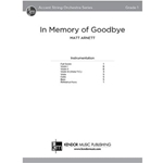 In Memory of Goodbye