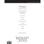 Presto (from Piano Trio No. 2)