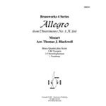 Allegro from Divertimento No. 3, K 166