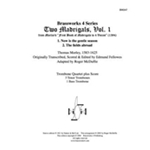 2 Madrigals, Vol. 1, Trb