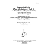 2 Madrigals, Vol. 2, Trb