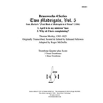 2 Madrigals, Vol. 5, Trb