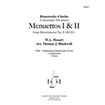 Menuettos I & II from Divertimento No. 2, K 131