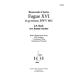 Fugue XVI in g minor, BWV 861