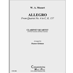 Allegro from Quartet No. 4 in C, K. 157