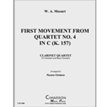 First Movement from Quartet No. 4 in C (K. 157)