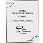 Three Etchings in Brass