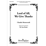 Lord Of All We Give Thanks