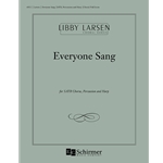 Everyone Sang (Full/Choral Score)